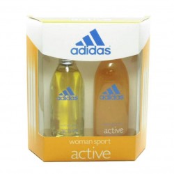 Adidas Active Estuche edt 100 ml spray + Shower Gel 200 ml