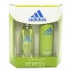 Adidas Energy Estuche edt 100 ml spray + Deo spray 150 ml