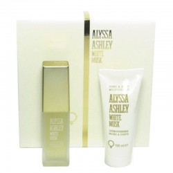 Alyssa Ashley White Musk Estuche edt 50 ml spray + Body Lotion 100 ml