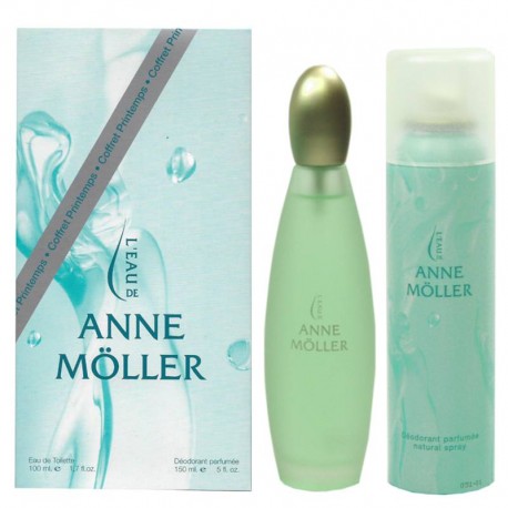 Anne Moller L´eau de Anne Moller estuche edt 100 ml spray + Desodorante 150 ml spray