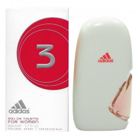Adidas 3 For Women edt 50 ml spray