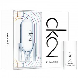 Calvin Klein CK2 Estuche edt 100 ml spray + Desodorante Stick 75 ml