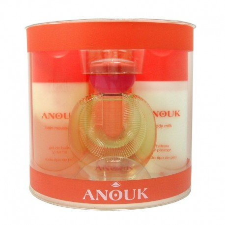 Anouk de Puig Estuche edt 100 ml no spray + Body Lotion 150 ml + Shower Gel 150 ml