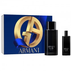 Giorgio Armani Code Parfum Estuche 125 ml spray recargable + 15 ml spray