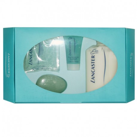 Eau de Lancaster Estuche Body Milk 400 ml + Gel de Baño 50 ml + Sales de Baño 60 g + Jabón Perfumado 75 g