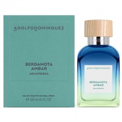 Adolfo Dominguez Agua Fresca Bergamota Ambar edt 120 ml spray Recargable