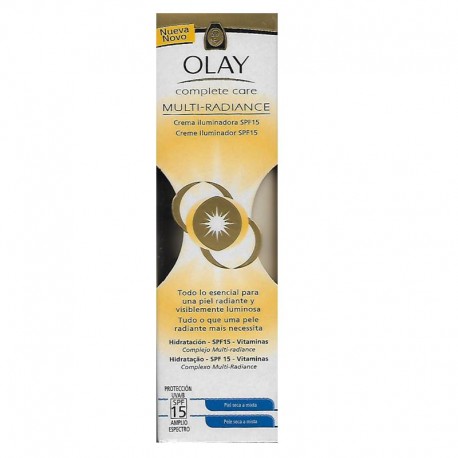 Olay Multi-Radiance Crema Hidratante Iluminadora SPF 15 50 ml