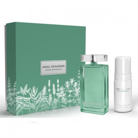 Angel Schlesser Femme Naturelle Estuche edt 100 ml spray +Face Cleasing Mousse 150 ml