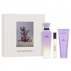 Adolfo Dominguez Agua Fresca Iris Vainilla Estuche edp 120 ml spray + edp 10 ml spray + Body Lotion 75 ml 
