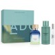 Adolfo Dominguez Agua Fresca Bergamota Ambar edt 120 ml spray Recargable + edp 10 ml spray + Desodorante 150 ml spray 