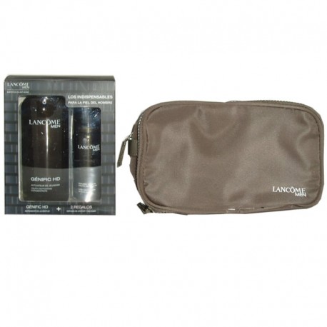 Lancome Men Génific HD 50 ml + Espuma de afeitar 50 ml + Neceser