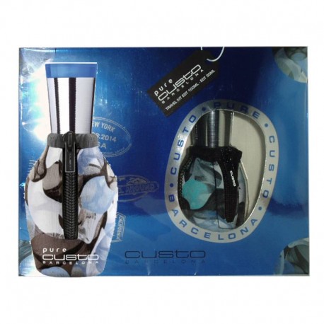 Custo Pure Man Estuche edt 100 ml spray + edt 30 ml spray