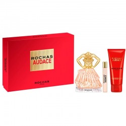 Rochas Audace Estuche edp 90 ml spray + edp 7,5 ml spray + Body Lotion 100 ml