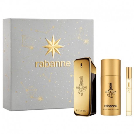 Paco Rabanne One Million Estuche edt 100 ml spray + Desodorante 150 ml spray + edt 10 ml spray