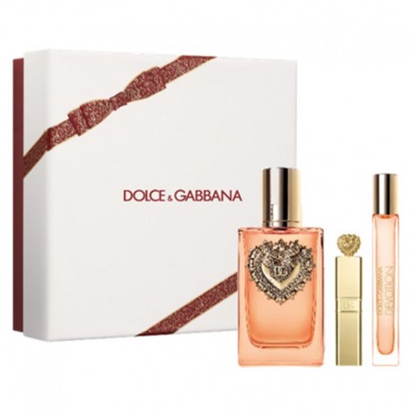 Dolce & Gabbana Devotion Intense Estuche edp 100 ml spray + edp 10 ml spray + mini máscara 3 ml