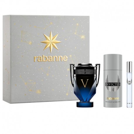 Rabanne Invictus Victory Elixir parfum Estuche edt 100 ml spray + Desodorante 150 ml spray + edt 10 ml spray