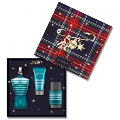 Jean Paul Gaultier Le Male Estuche edt 125 ml spray + Desodorante Stick 75 ml + After Shave Balm 50 ml