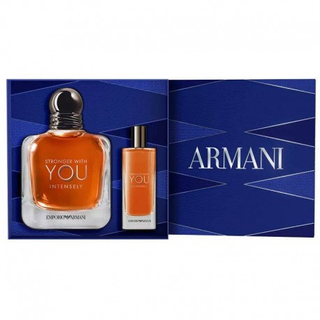 Giorgio Armani Emporio Armani Stronger With You Intensely Estuche edp 100 ml spray + edp 15 ml spray